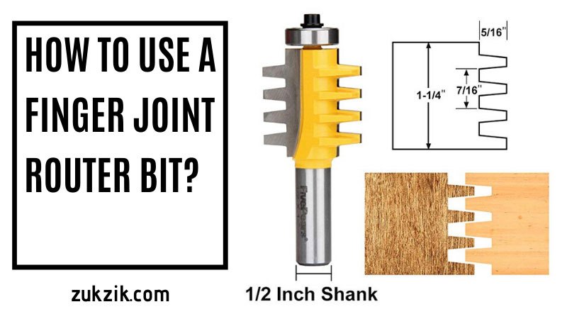 how to use a finger joint router bit